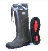 Polly Boot B04 Koyu haki boğazlı çizme